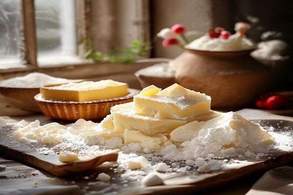 Butter, sugar and flour — the only three ingredients