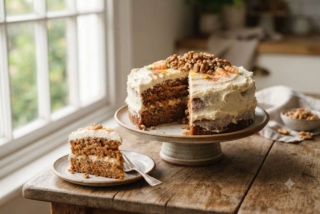 Carrot Cake with Cream Cheese Frosting