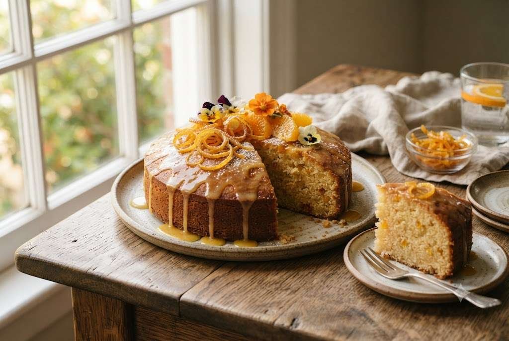 Olive Oil Orange Cake