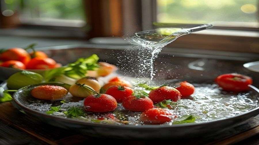 Step 1 — Cook and reserve water