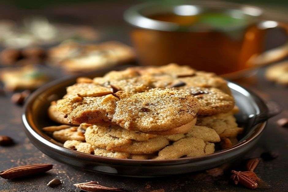 Cardamom chai snickerdoodles with crackled cinnamon-sugar tops